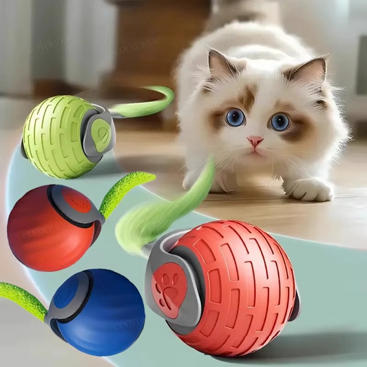 Smart Rolling Ball – Interactive Cat Toy